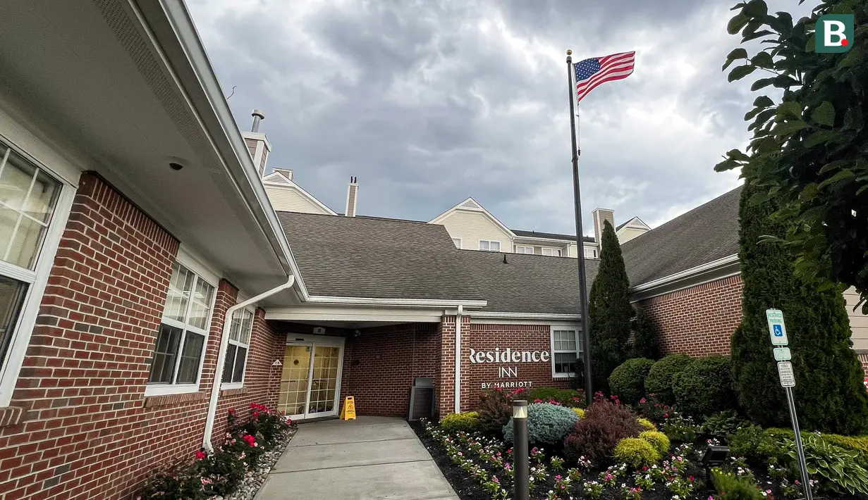 Penginapan tersebut terletak di Jalan 30 Nevins, Wayne, New Jersey, Amerika Serikat. (Bola.com/Hery Kurniawan)