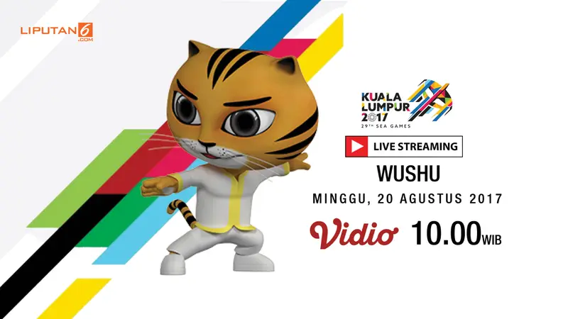 Banner Livestreaming wushu sea games 2017