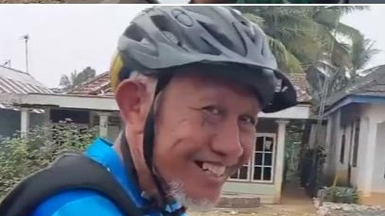 Viral Kakek 63 Tahun Naik Sepeda dari Tangerang Selatan Menuju Makkah, Aksinya Tuai Dukungan Warganet