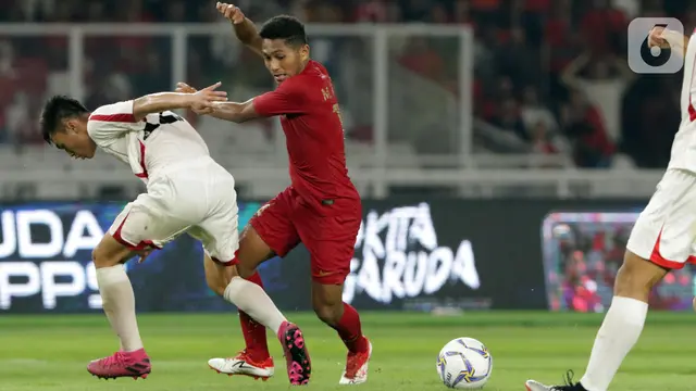 Aksi Timnas Indonesia U-19 Saat Tahan Imbang Korea Utara
