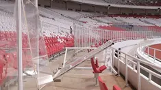 Stadion Utama Gelora Bung Karno mengalami kerusakan setelah digelarnya final Piala Presiden 2018.