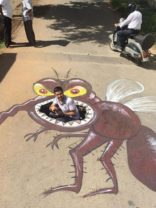 6 Karya Seni Ini Suarakan Protes Soal Jalan Rusak dengan Kreatif