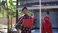 Upacara Kemerdekaan di dusun Gokerten Desa Srigading, Kecamatan Sanden, Bantul, DIY memiliki roh berbeda. (foto: Liputan6.com/dok dsn Gokerten/wisnu wardhana)