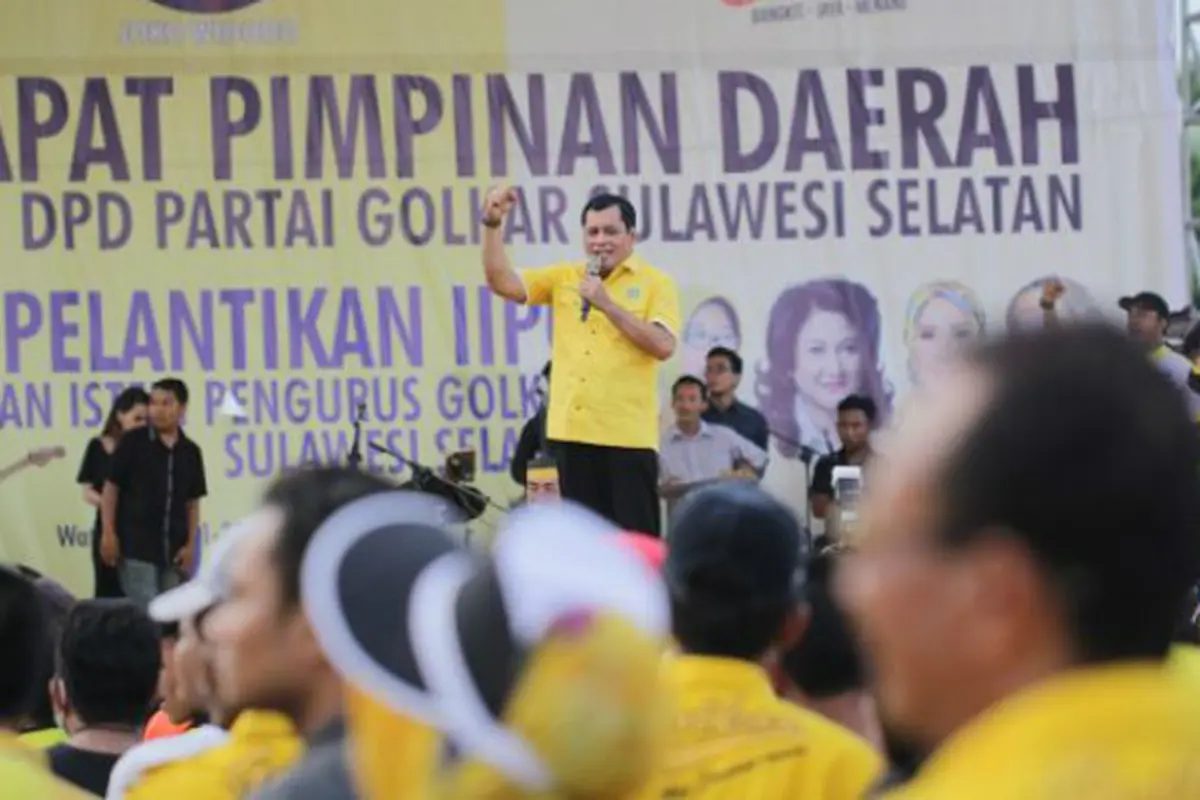 Nurdin Halid dapat dukungan DPD Golkar