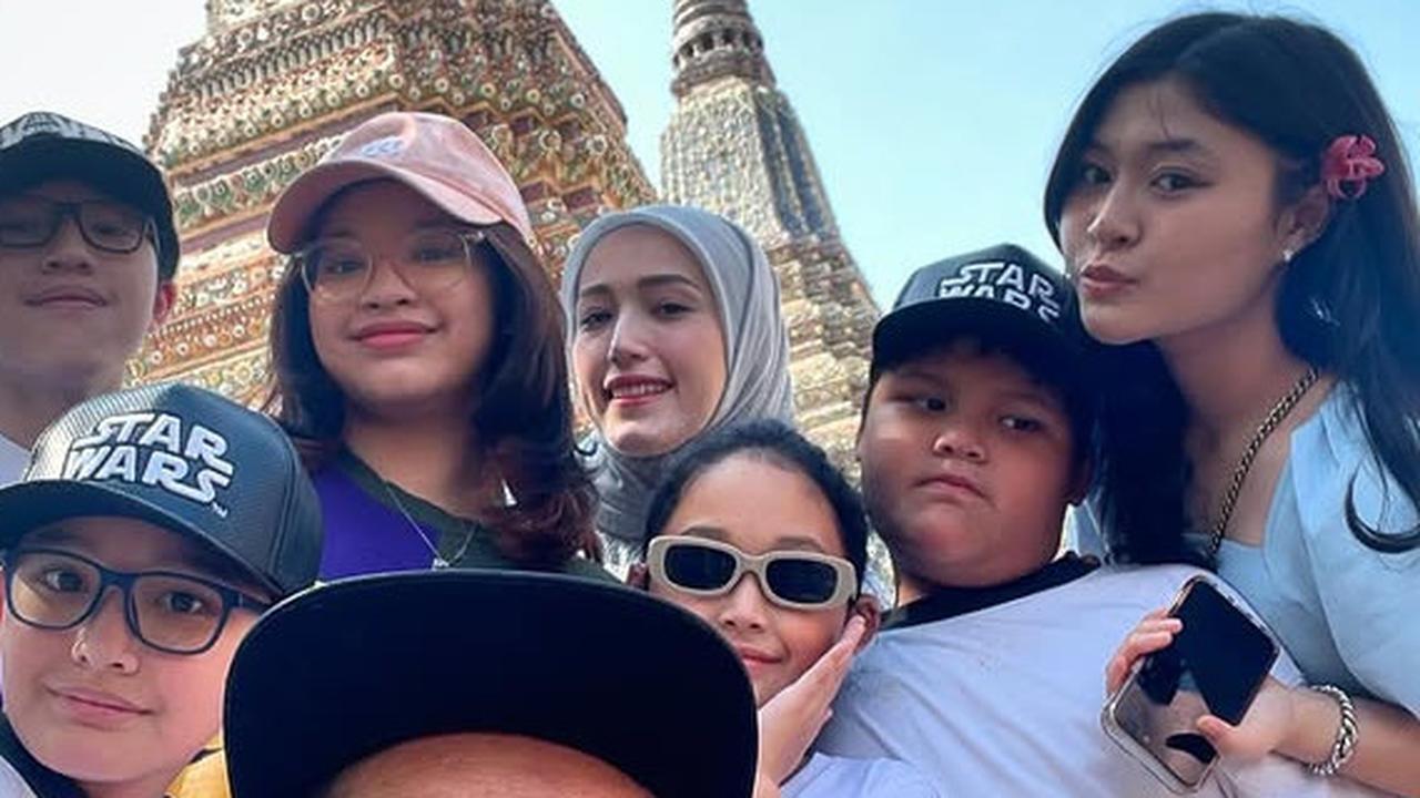 7 Potret Keseruan Liburan Pasha Ungu, Adelia Wilhelmina dan Anak-Anak Liburan ke Thailand, Tak Ajak Lupa Shakiena dan Nasha