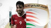 Pemain Timnas Oman: Abdulaziz Al-Muqbali. (Bola.com/Dody Iryawan)