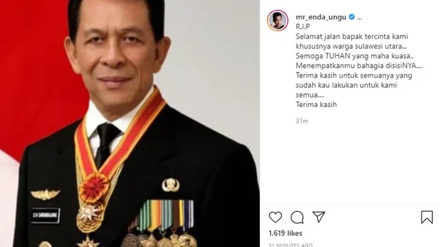 Enda Ungu (Foto: Instagram/mr_enda_ungu)