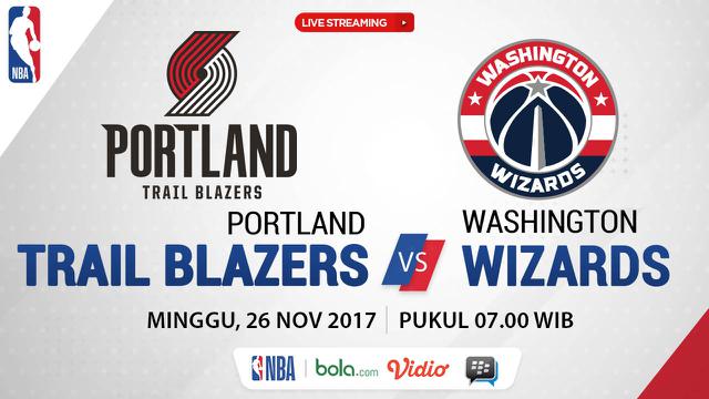 Portland Trail Blazers Vs Washington Wizards