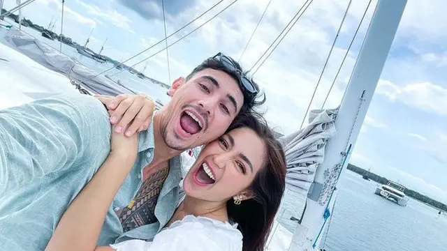 6 Momen Bulan Madu Jessica Iskandar dan Vincent Verhaag, Tampil Mesra