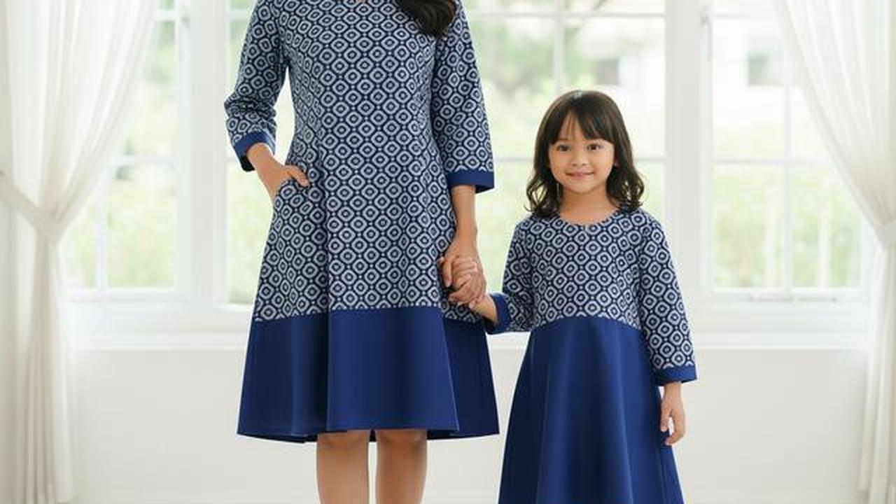 7 Model Dress Couple Ibu dan Anak yang Bikin Tampilan Makin Kompak
