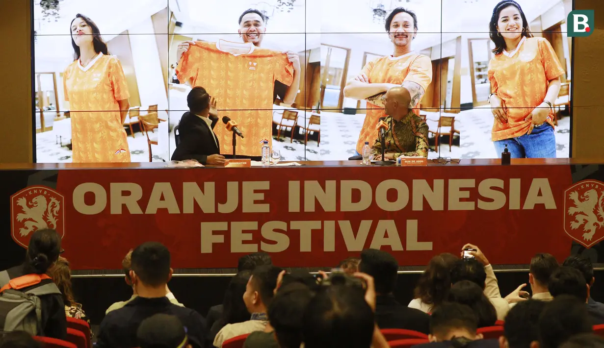 Dalam acara ini KNVB bakal menggelar nonton bareng Timnas Belanda ketika berhadapan dengan Ekuador di Piala Dunia 2022. (Bola.com/M Iqbal Ichsan)