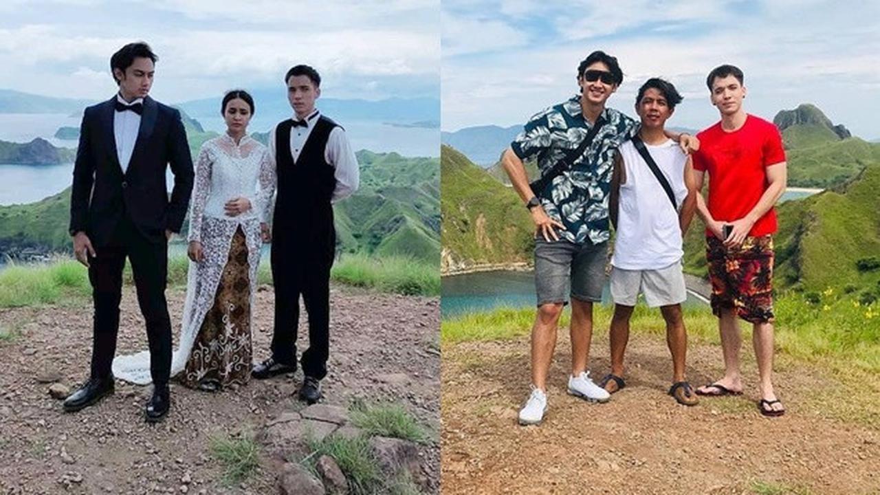 6 Momen Seru Caesar Hito dan Stefan William Syuting Sambil Liburan di Labuan Bajo