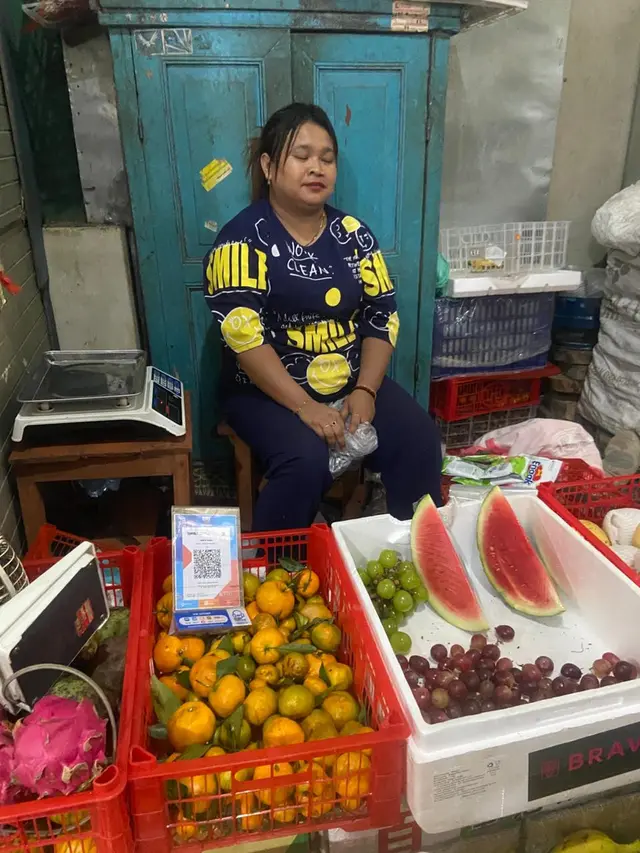 Pengusaha Buah di Pasar Kolombo