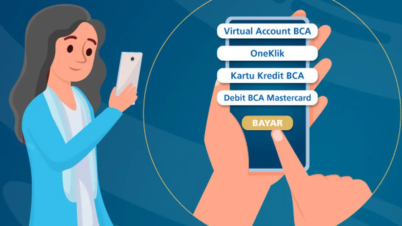 Pembayaran aman lewat BCA