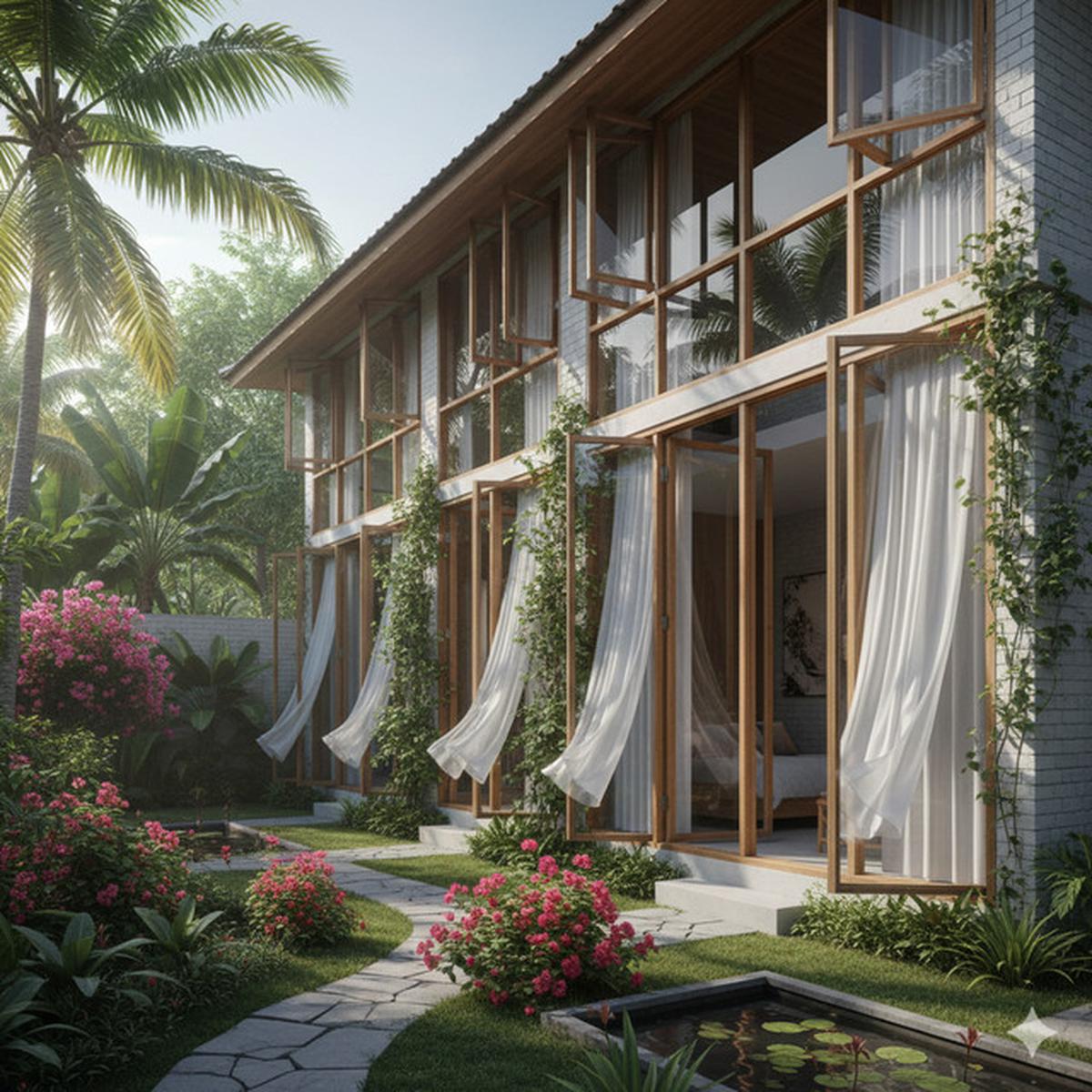 7 Desain Rumah Mungil Tetap Adem Tanpa AC, Ini Rahasianya