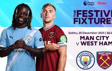 Saksikan Live Streaming Festive Fixtures Liga Premier Pekan ke-17: Manchester City vs West Ham United, Tayang di Vidio