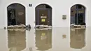 Kanselir Jerman Olaf Scholz mengatakan banjir tersebut menjadi pengingat akan tantangan lingkungan yang kritis. (Michaela STACHE/AFP)