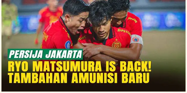Akhirnya! Ryo Matsumura Pulih, Siap Kembali Perkuat Persija Jakarta