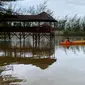 Kampung Reklamasi Air Jangkang. Lahan bekas tambang yang berhasil direklamasi oleh PT Timah Tbk menjadi lokasi wisata dan edukasi. (Gideon/Liputan6.com)