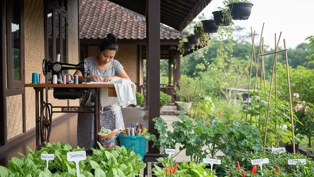 Kiat Hasilkan Uang dari Rumah Lewat Berkebun & Beternak