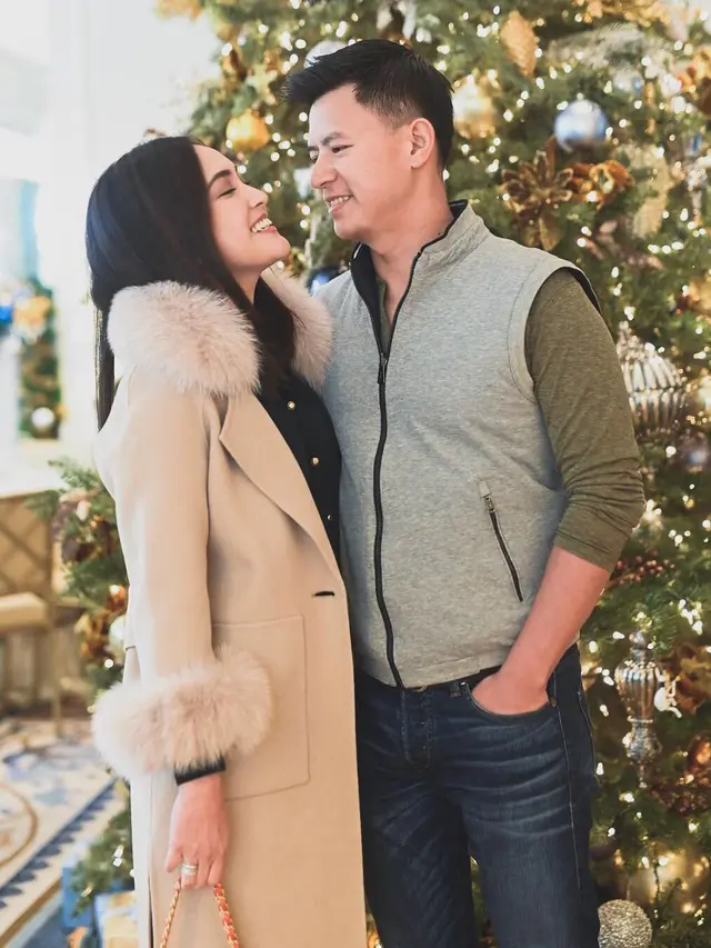 [Fimela] Shandy Aulia dan David Herbowo