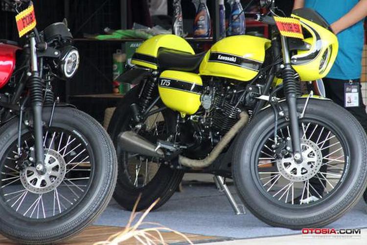 Custom motor top cafe racer