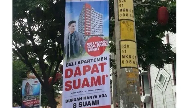 5 Spanduk Jual Rumah Ini Kocak Sekaligus Bikin Geregetan
