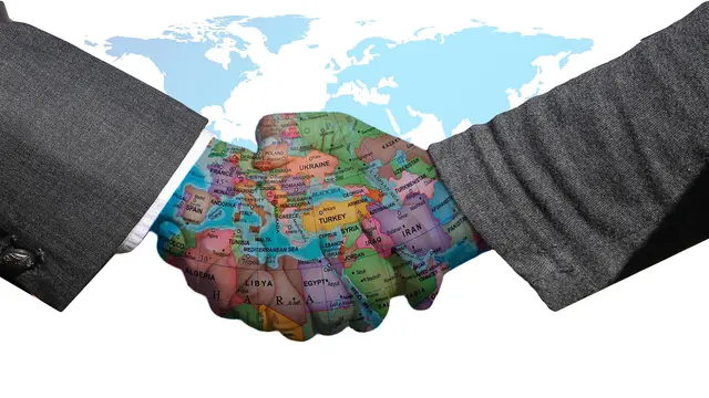 Ilustrasi Kerja Sama Internasional