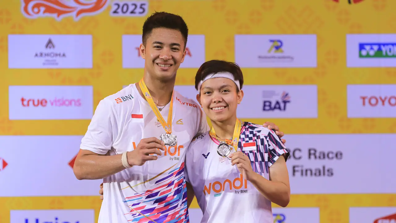 Dejan Ferdinansyah/Siti Fadia Silva Ramadhanti - Thailand Masters 2025 - Bulu Tangkis