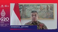Wakil Menteri Keuangan Suahasil Nazara dalam Seminar International Securitization Summit 2022, Kamis (7/7/2022).