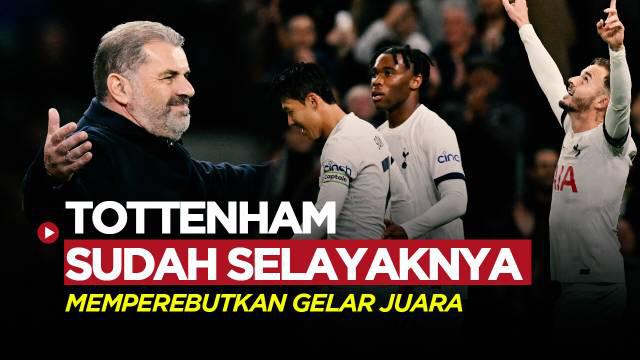 Berita video komentar pelatih Tottenham Hotspur, Ange Postecoglou, yang berambisi membawa timnya untuk bersain memperebutkan gelar juara setiap musimnya.