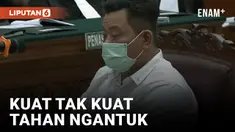 Kuat Ma'ruf Diduga Mengantuk Saat Jaksa Bacakan Dakwaan