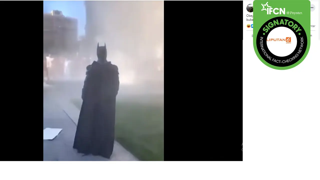 Klaim Batman bubarkan demo di Capitol Hill