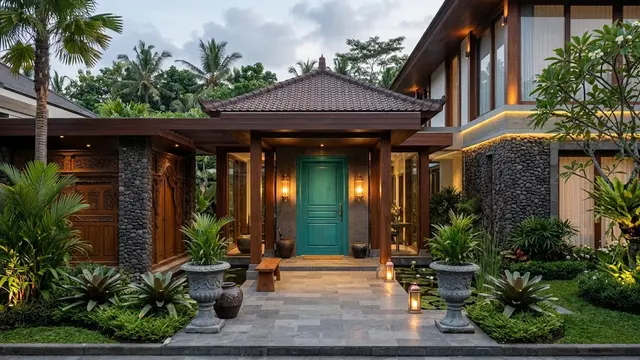 Warna Cat Pintu Cantik yang Bikin Rumah Terlihat Mahal/AI Generated