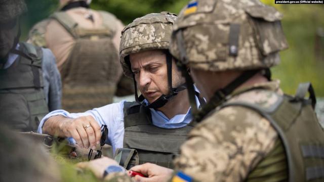 Presiden Ukraina Volodymyr Zelenskiy (president.gov.ua)