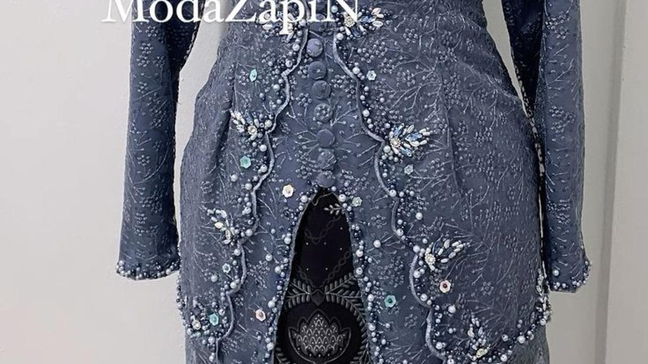Ilustrasi Kebaya Kancing Shanghai
