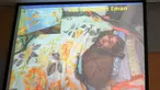Sebuah layar memperlihatkan kondisi perempuan Mesir, Eman Ahmed Abd El Aty, yang tengah memulai persiapan untuk melakukan operasi darurat penurunan bobot, dalam konferensi pers di Rumah Sakit Saifee, Mumbai, India, Senin (13/2). (Indranil Mukherjee/AFP)