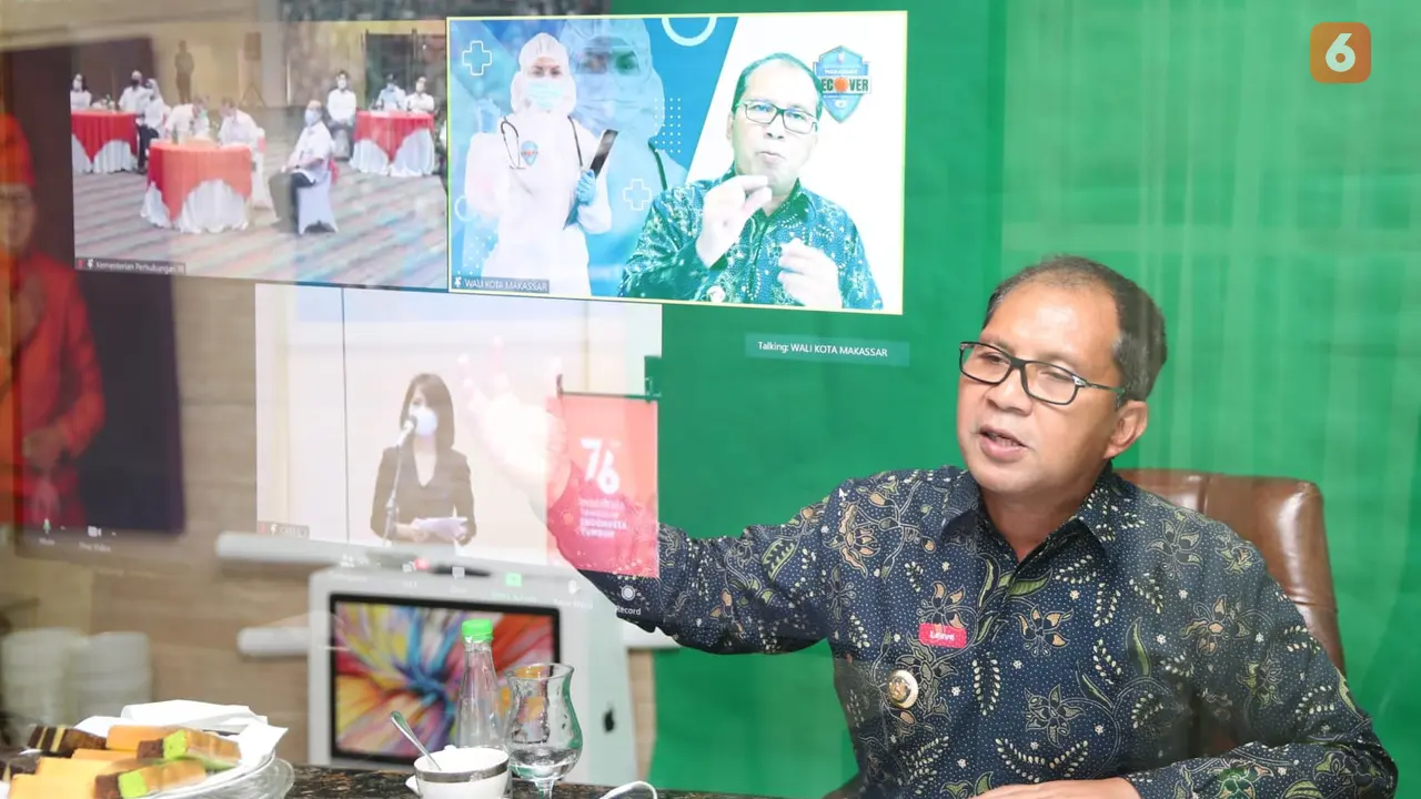 Danny Pomanto Paparkan soal isolasi apung terpadu (Liputan6.com/Fauzan)