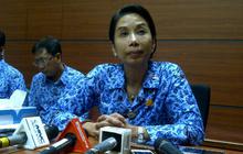 Menteri Rini tertawa dilaporkan ke KPK oleh politisi PDIP