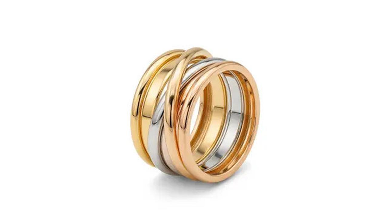 7 Model Cincin Emas Minimalis Dua Warna yang Tampak Mewah Meski Simpel, Kini Tren di 2026