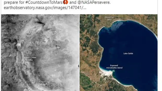 Danau di Turki Disebut Mirip Kawah di Planet Mars
