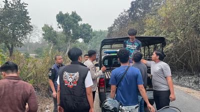 Tepergok Bakar Kebun, Pemuda di Ogan Ilir Nyaris Diamuk Massa