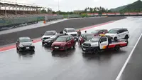 Puncak Perayaan Setahun GR Enthusiast dengan Geber Agya GR Sport dan GR Yaris di Sirkuit Mandalika