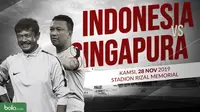 Sepak Bola Putra SEA Games 2019: Indonesia U-22 vs Singapura U-22. (Bola.com/Dody Iryawan)