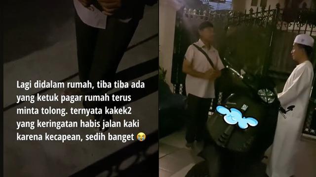 Viral Kakek Kelaparan Datangi Rumah Taqy Malik, Permintaannya Bikin Terenyuh