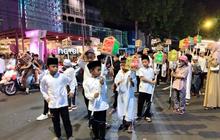 Ribuan Umat Muslim Semarakkan Pawai Takbiran Mataram Sambut Idul Fitri 1447 H