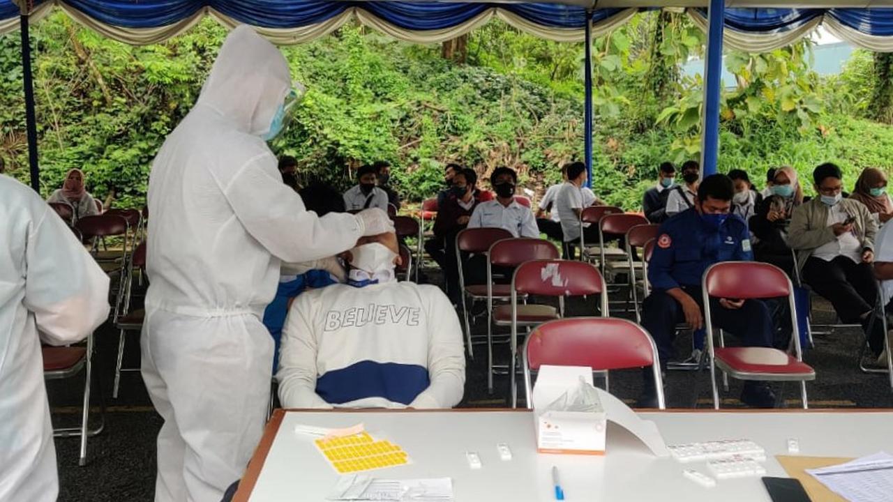 Peruri telah melakukan tes swab antigen kepada 2.372 karyawan