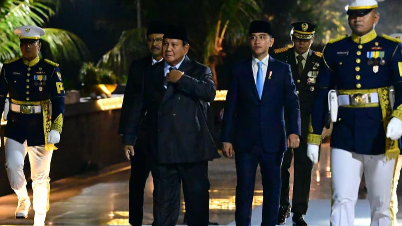 Di Tengah Hening Kalibata, Prabowo Pimpin Renungan Suci HUT ke-80 RI