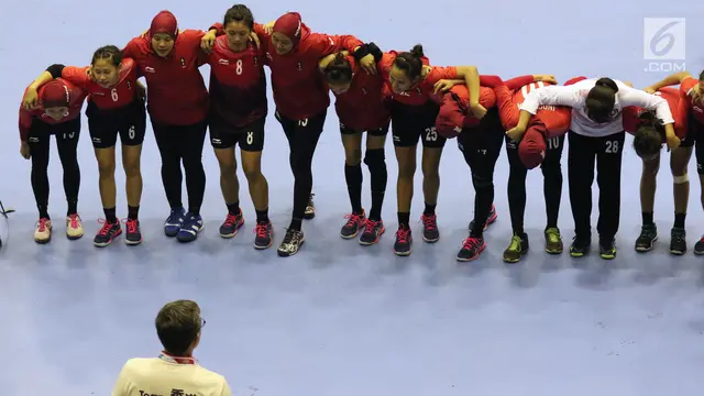 Bola Tangan Putri Indonesia Hadapi Hong Kong