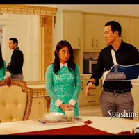 Nabilah JKT48 dan Herjunot Ali di film 'Sunshine Becomes You'. foto: twitter